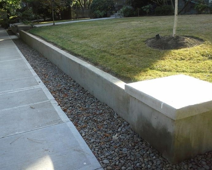 conctre retaining wall company in lubbock texas